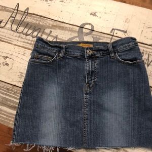 Refuge denim skirts